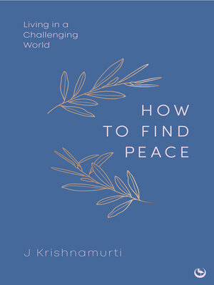 HOW TO FIND PEACE - ebook